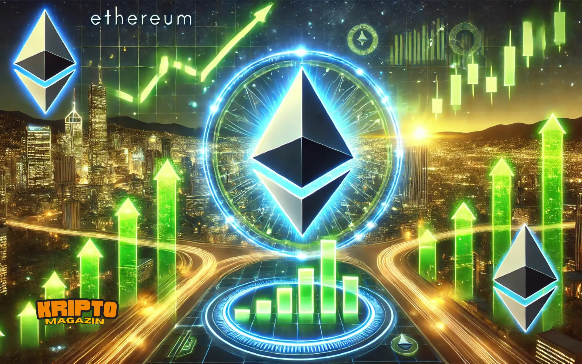 Az Ethereum 2025 elején akár új csúcsokat is elérhet az árfolyamában.