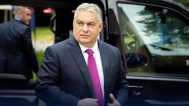 Orbán Viktor a bombázást követően lépett színre.