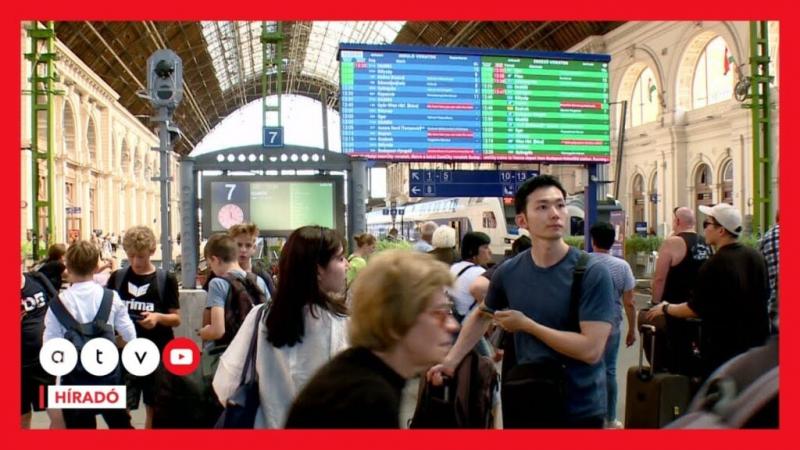 Káosz a Keleti pályaudvaron: ekkorra várható a forgalom helyreállása az üzemzavar következtében.